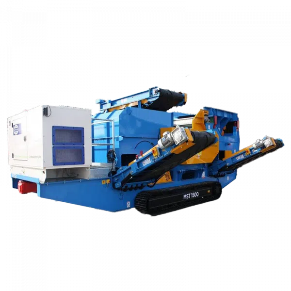 Mobile Eddy Current Separator